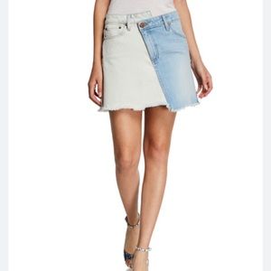 Alice & Olivia amazing two toned high rise skirt